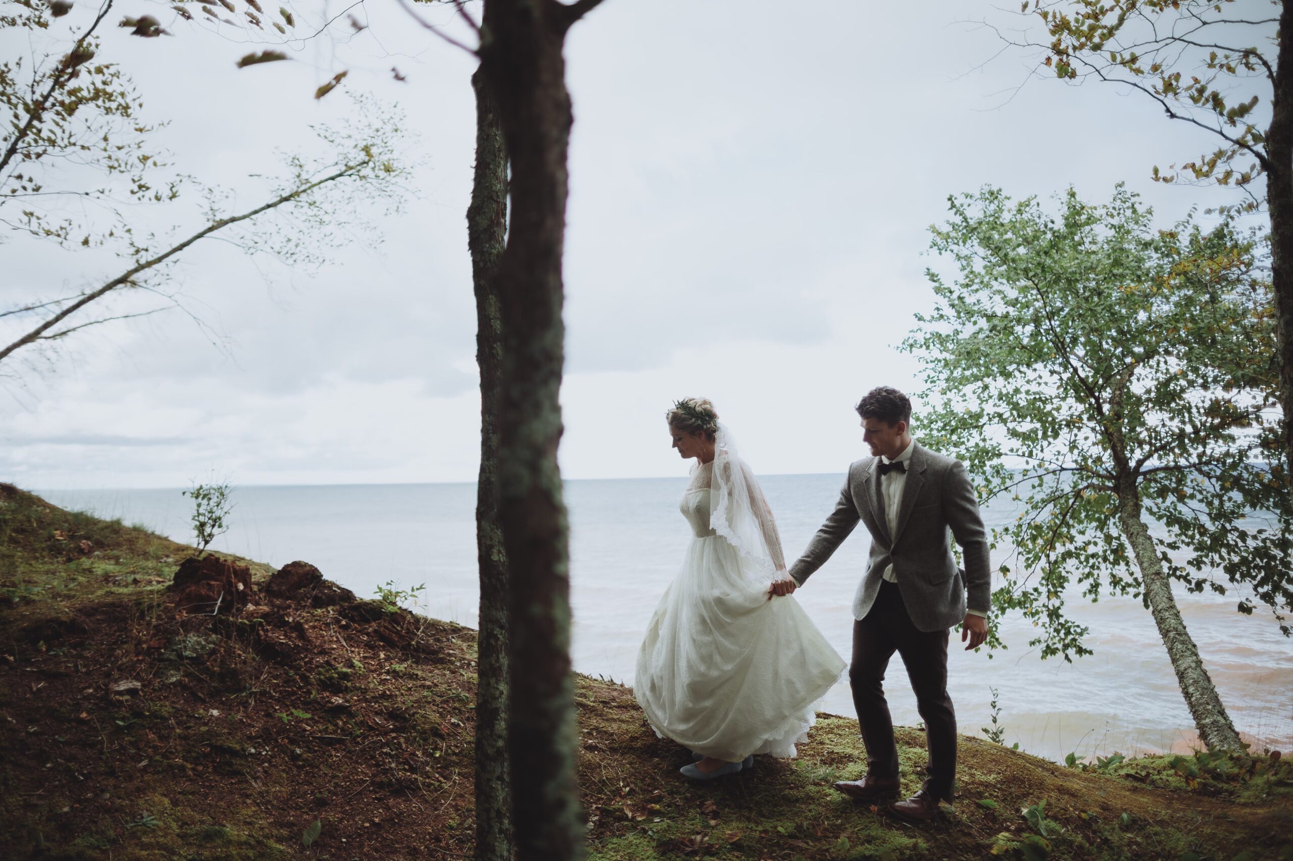 Lake Superior Lakeside Wedding